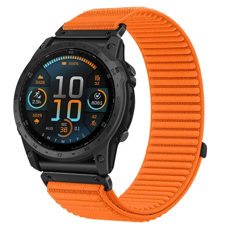 Schnellwechsel-Armband 26 22 20mm für Garmin Fenix 8 7 Pro 7S 7X 6S 6X 6 5 5S Tactix 8 7 Nylon-Armband Correa Fenix 8 Band 43mm 47mm – Detail 22