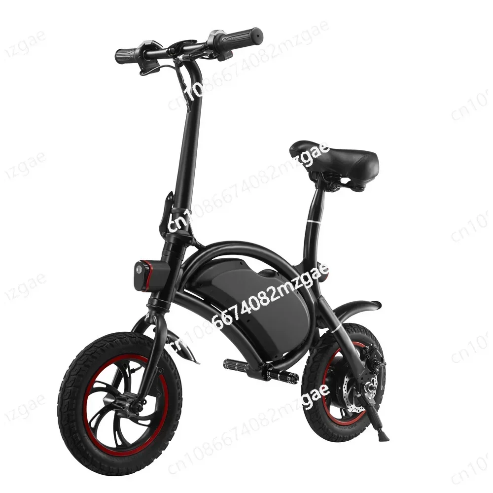 

Folding 12-inch lithium battery portable mini electric vehicle adult battery car