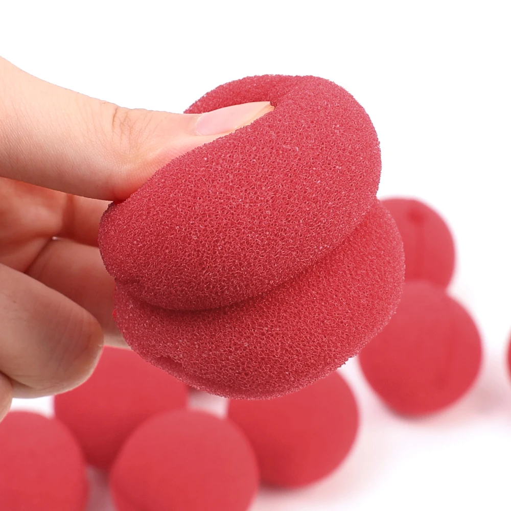 100/1Pcs Red Balls Foam Clown Noses Sponge Cosplay Costume Clown Noses For DIY Home Halloween Christmas Party Decors Supplies