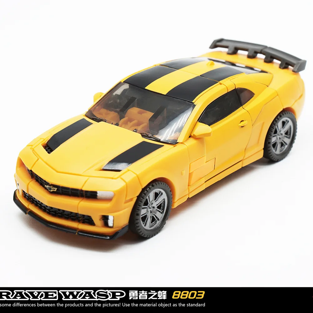 Nowe Transformujące Się Roboty Zabawki Samochody Stop Metalu Plastik Anime Film Bumblebee Figurki Akcji Seria Kolekcjonerska Ozdoba Prezent Urodzinowy dla Dzieci
