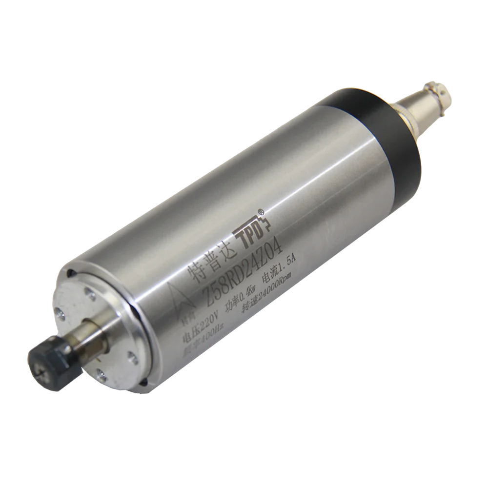 

Three Phase Cnc Router Spindle Motor 400w Water Cooling Spindle ER11