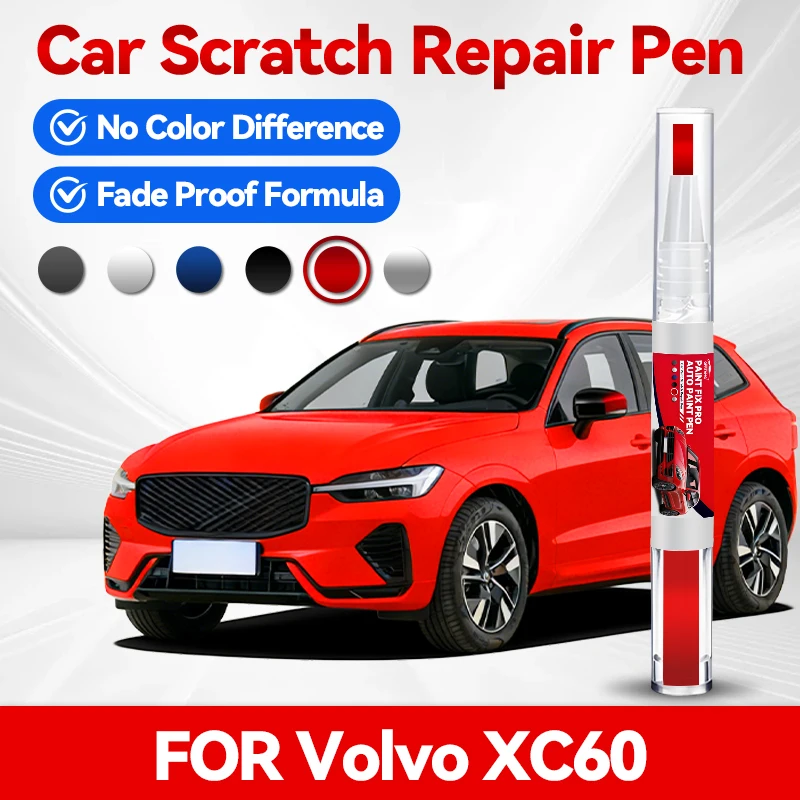 

Ручка-карандаш для подкраски колесных дисков Hot Wheel 2026 для VOLVO XC60 2008-2025 Y20 SPA, средство для ремонта царапин, аксессуары для авто, черный