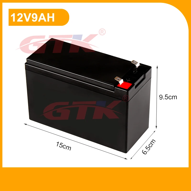 GTK 12V 5AH 7AH 8AH 9AH 12AH Lithium ion charging battery toy car baby, mobile audio play equipment 12V power supply BMS