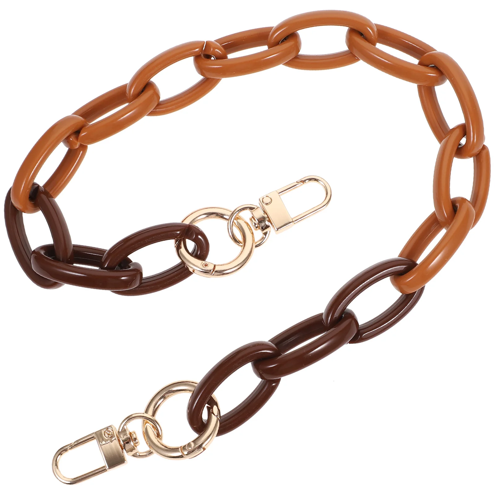 Dikke charme acryl handtas riem vervanging diy portemonnee portemonnee riem handvat draagtas riemen tas ketting accessoire