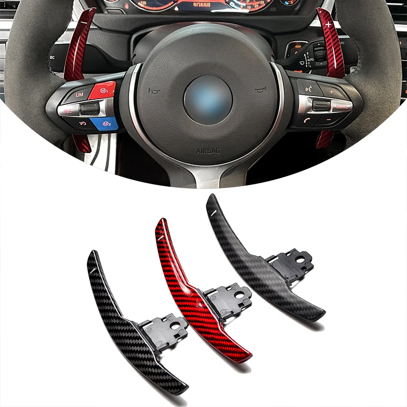 SK CUSTOM Dry Carbon Fiber Shifting paddles F30 Paddle Shifter For B MW F10 F20 F32 F80 F87 M2 M3 M4 F90 M5