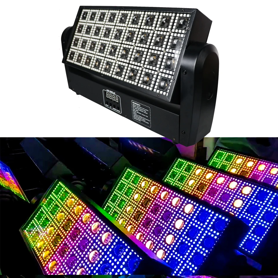 led rgb 3in beam strobe lights dmx controller moving head super bright dj disco bar de lavagem stage lighting effects 01