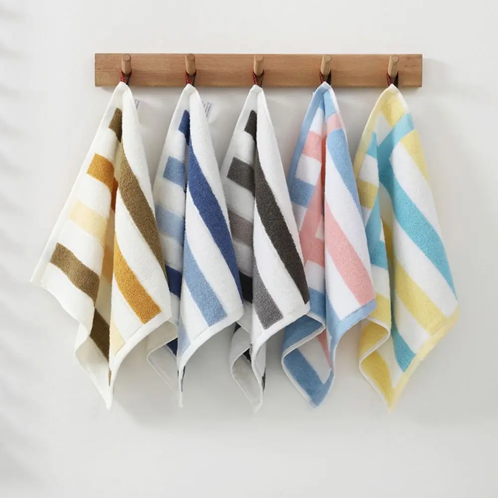 

Полотенце хлопковое в полоску, 34 х34 см, 2 шт.