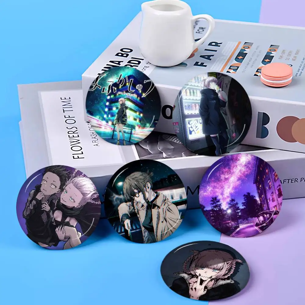 Japanische Call of the Night 32/44/58MM Anpassbare Anstecknadeln Niedliche Lustige Kreative Abzeichen Schmuck Deko Geschenke für Freunde