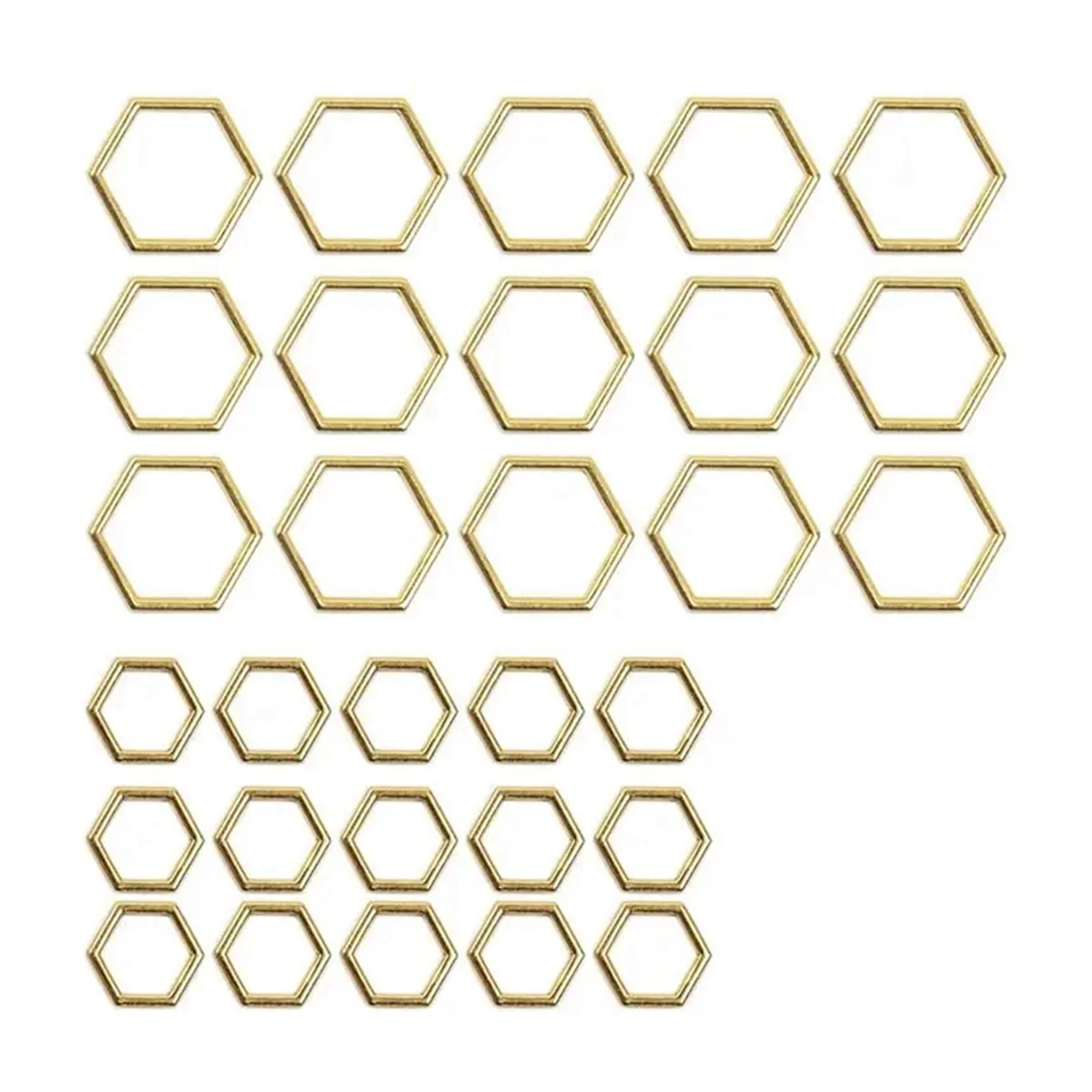 

Hexagon Bee Pendants Knitting Markers Gold Color Crochet Locking Needle Clip Knitting Tools Sewing Supplies,C