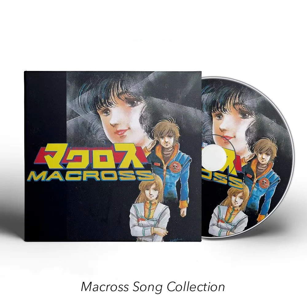애니메이션 슈퍼 디멘션 요새 마크로스 마리 이지마 음악 CD 노래 컬렉션 앨범, 컴팩트 디스크 코스프레 사운드트랙 박스, 2 개 