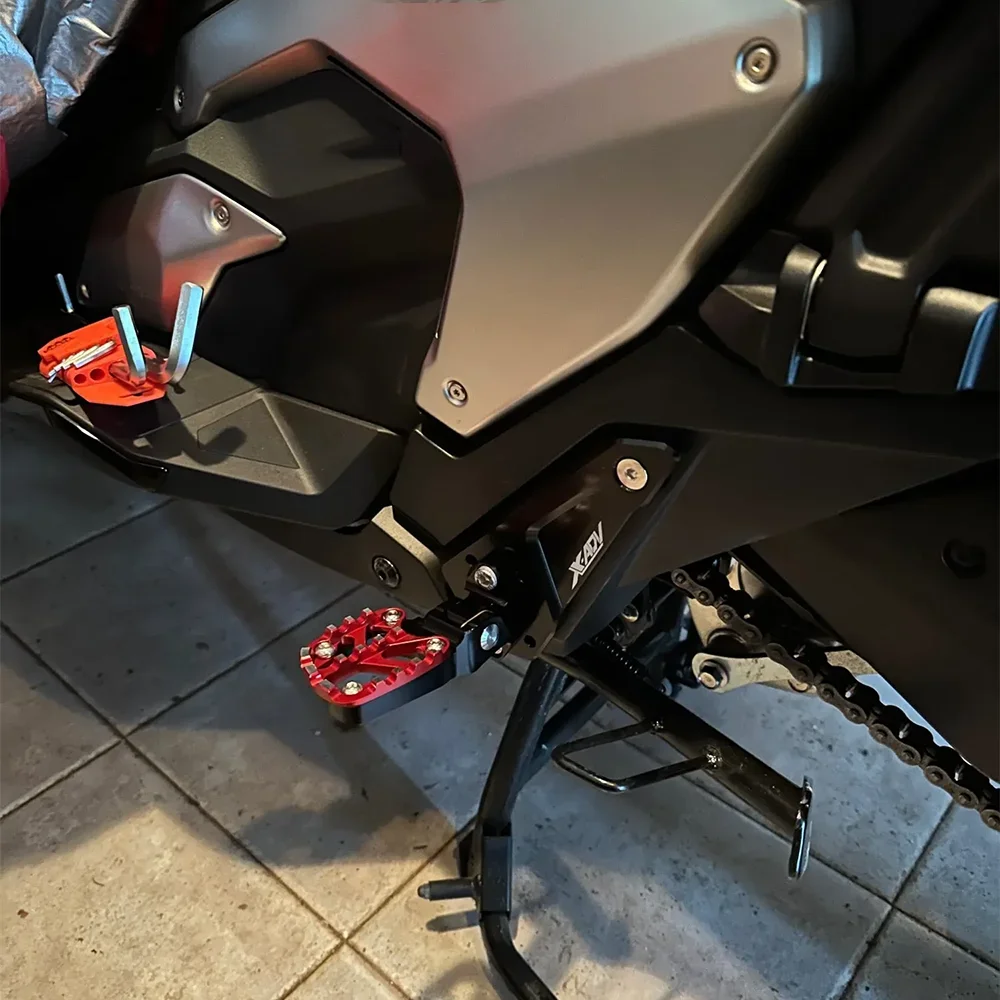 For HONDA X-ADV 750 XADV 750 XADV750 2021 - 2026 Motorcycle Accessories Rear Passenger Foot Pegs Rests Pedals Footrest Footpegs