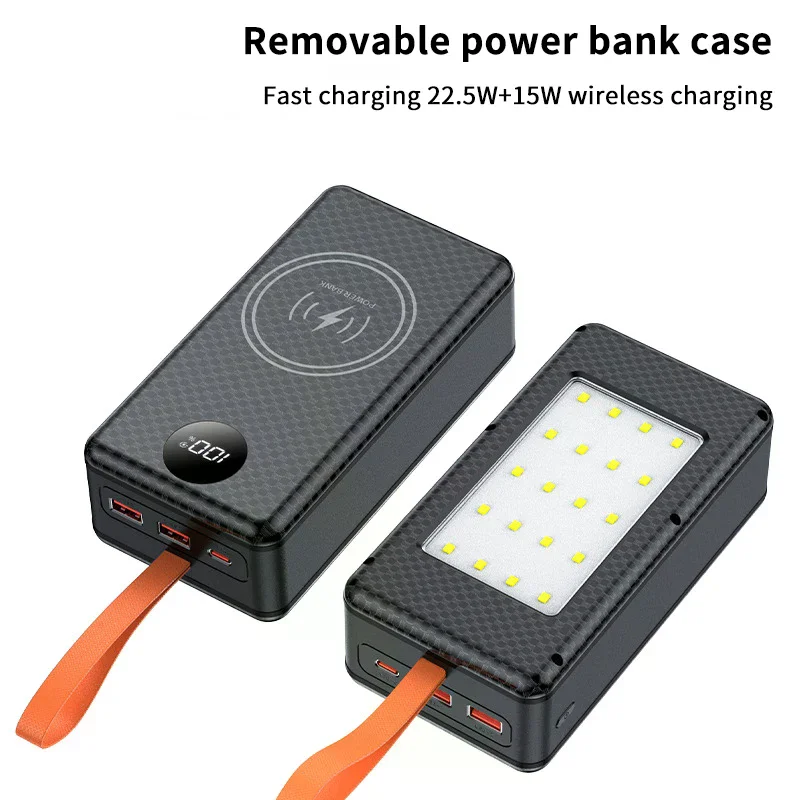 12*21700 Battery Holder 10W 22.5W Fast Charging 15W Wireless