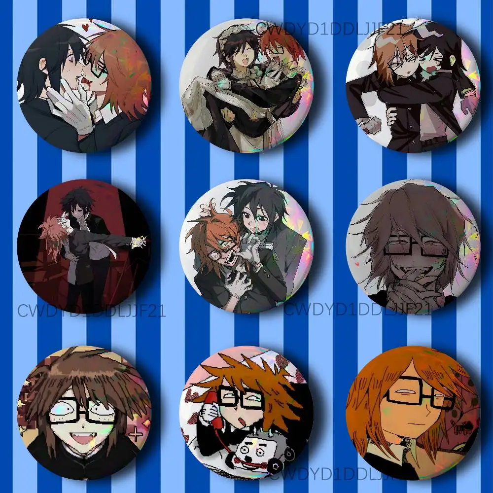 

Ranfren Anime Game Randel Badge Handmade Button Brooch for Backpack Hat Shirt Accessories Gifts