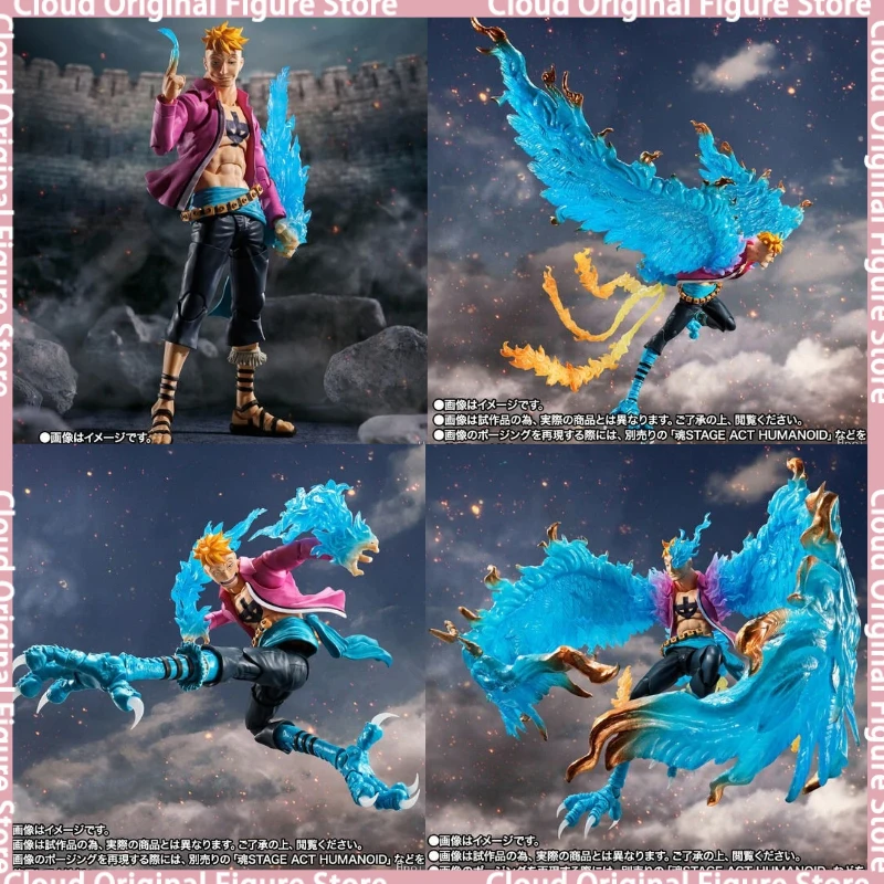 

Pre-sal 100% Original Bandai SHF One Piece Marco Marin Ford Decisive Battle on Top Action Figure Christmas Toy Gift Hobby