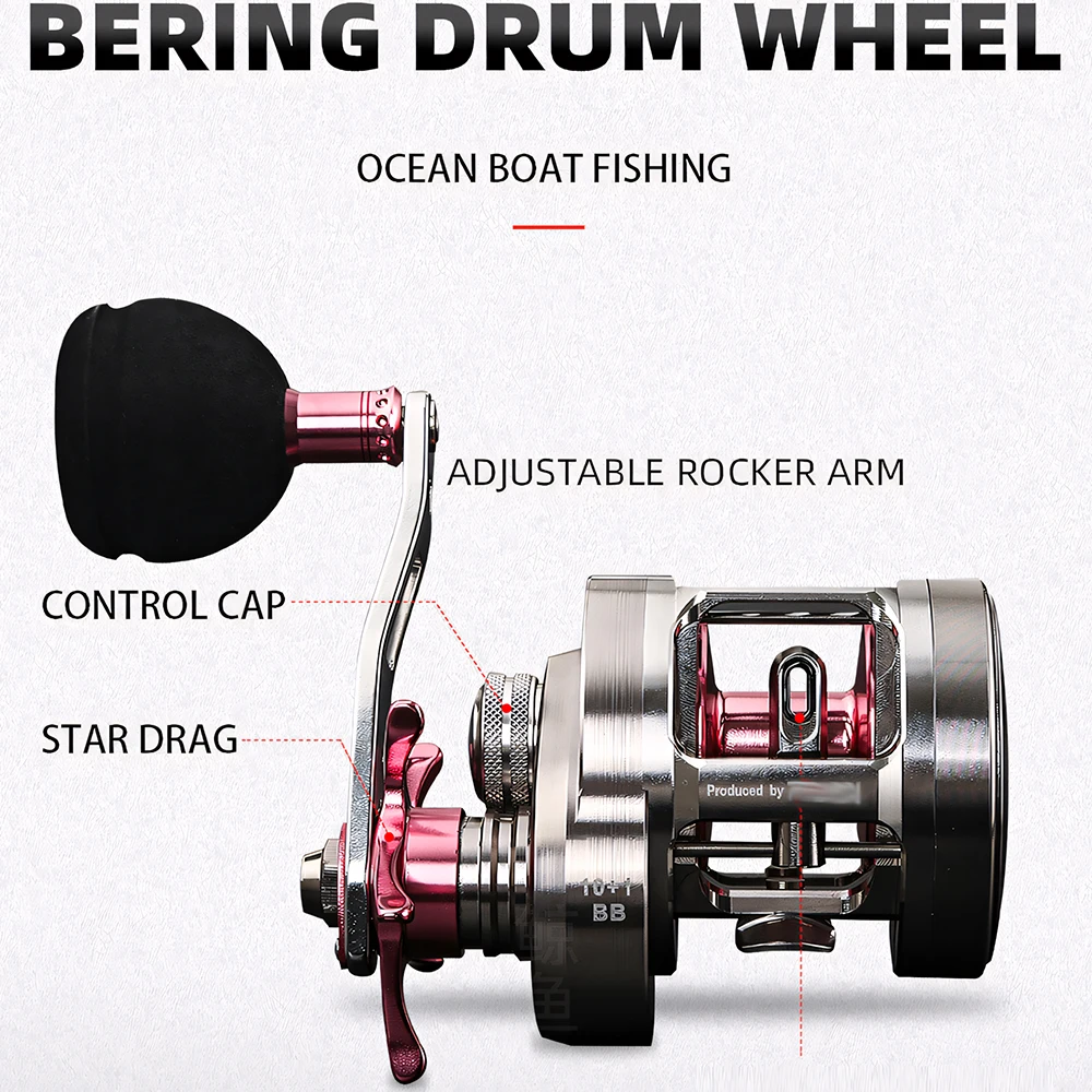 RANMI BERING SP200 Slow Jiggin - Trolling Reel ulasan dan harga