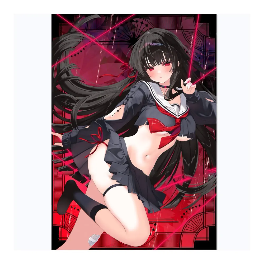 

60PCS 63x90mm Protective Sleeves Trading Cards Protector Holographic Animation YuGiOh Card Sleeves Shield Laser Card Deck Cover