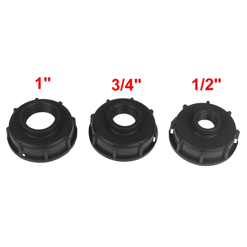 ~** High Quality IBC Tank fittings S60X6 Coarse Threaded Cap to 1/2