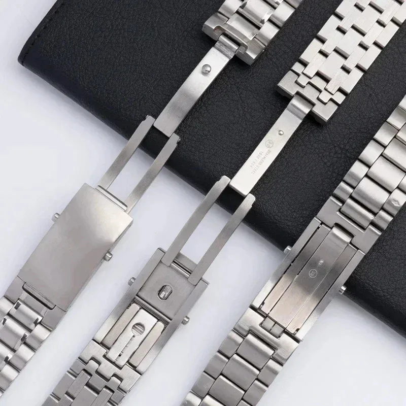 20mm 22mm Silver Quality Stainless Steel Watch Band For Omega Strap Seamaster 600 Speedmaster Planet Ocean Belt Access Watchban