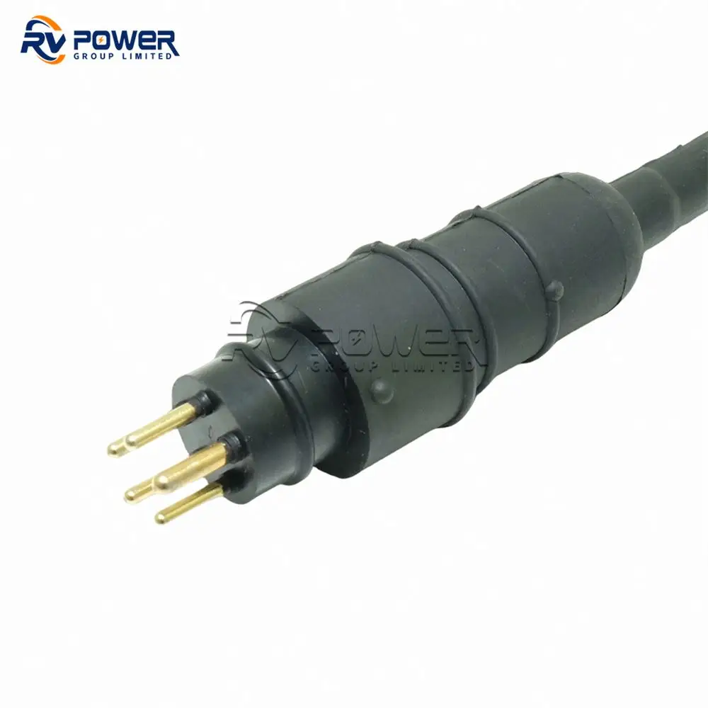 Rmg-4-mp-600v In-line Rubber Molded Connector - 4 Pin