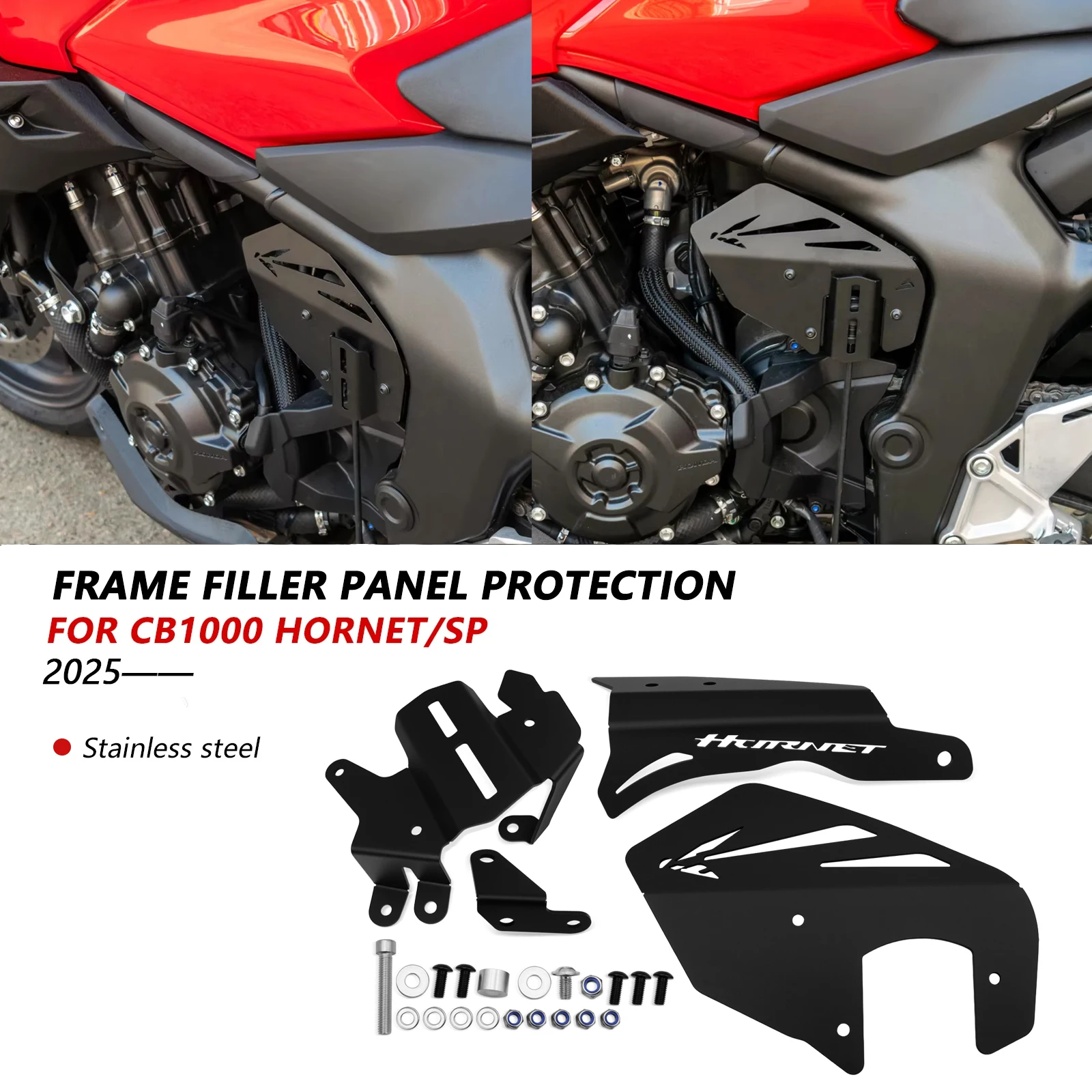

For CB1000 Hornet 2025 CB 1000 Hornet SP 2025 Accessories Side Frame Infill Fairing Panels Gear Shift Lever Sensor Guard Cover