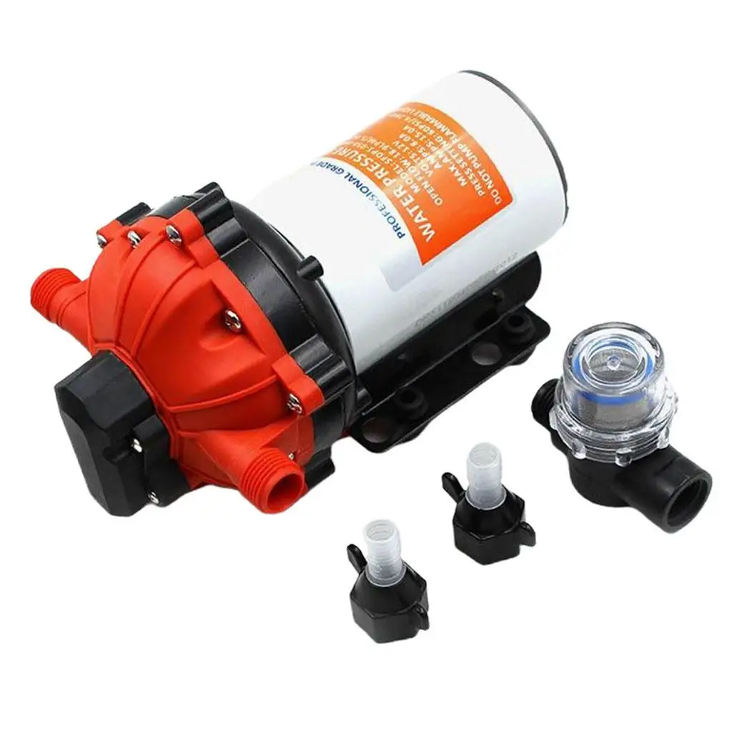 24V DC 60PSI 55-Series Diaphragm Water Pressure Pump for /Boat/Marine