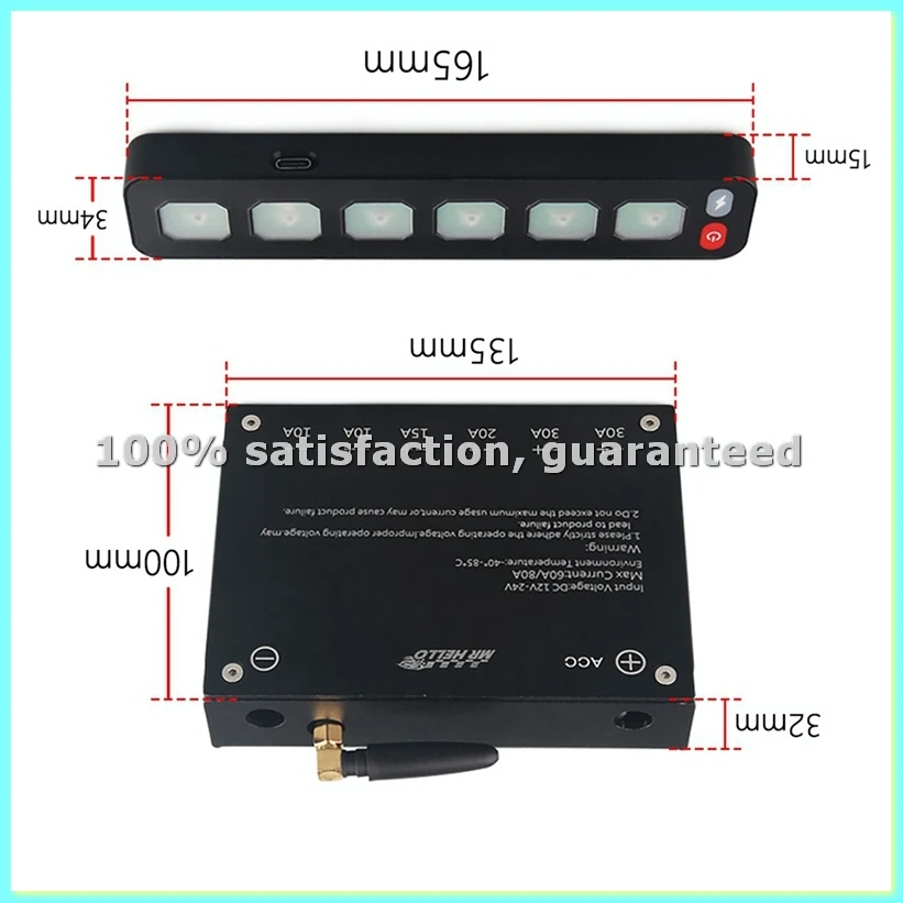 Wireless 6 Gang Swi…