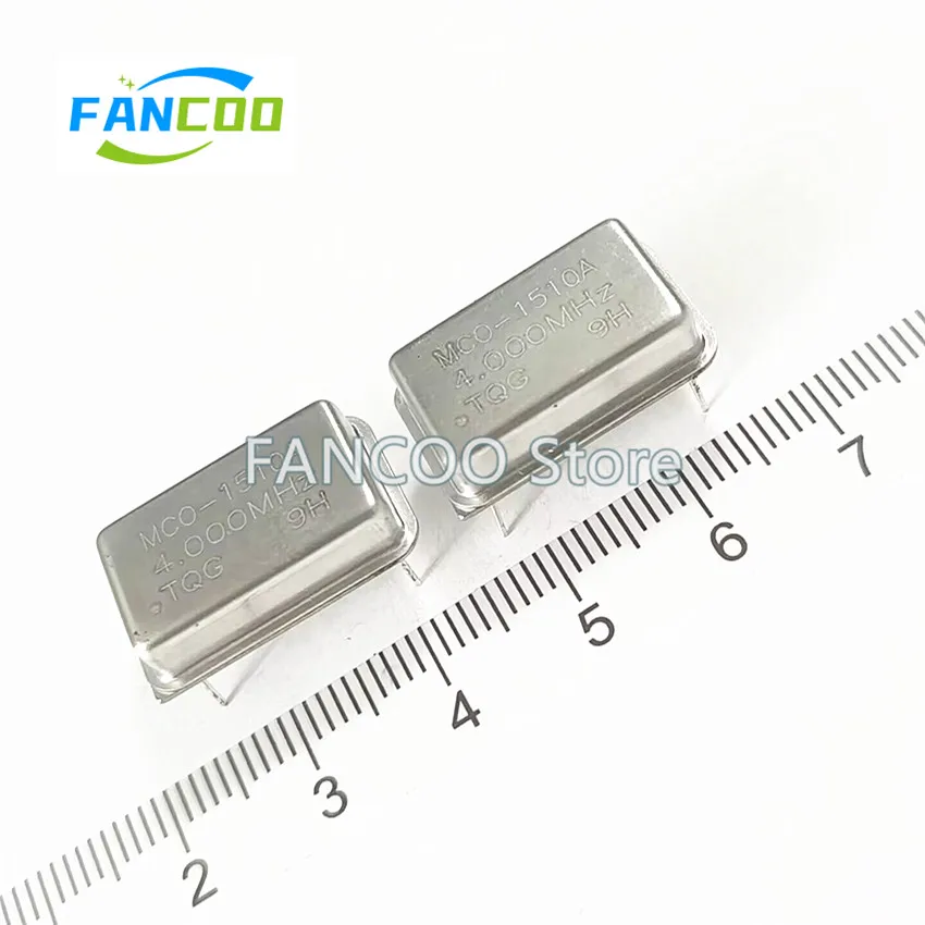 5pcs 4M 4.000M 4MHZ 4.000MHZ Crystal Oscillator Active OSC DIP-4 Rectangle Full Size 3.3V 5V