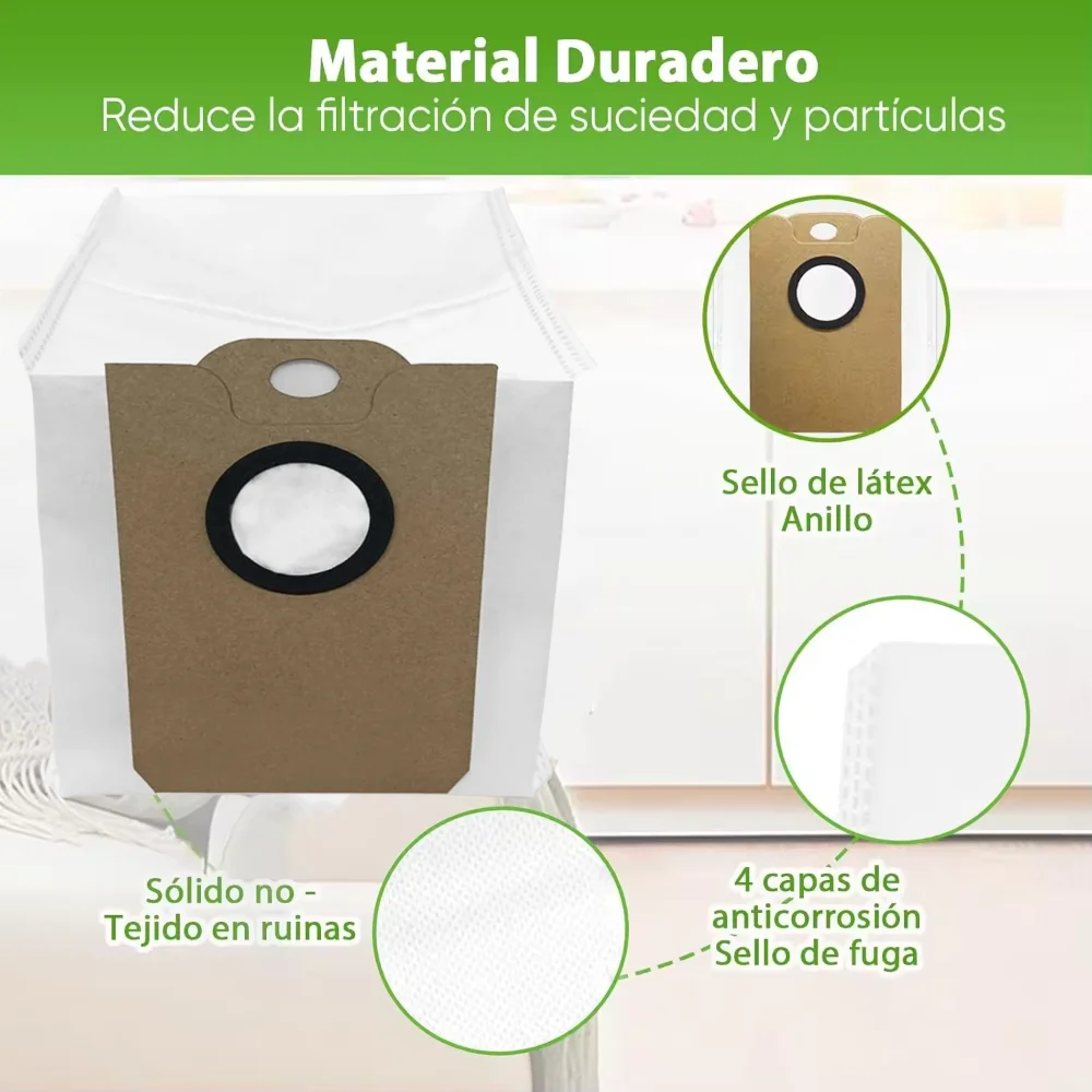 Подходит для модели пылесоса Conga 2299 2499 7490 8290, нетканый мешок для пыли, сменные аксессуары