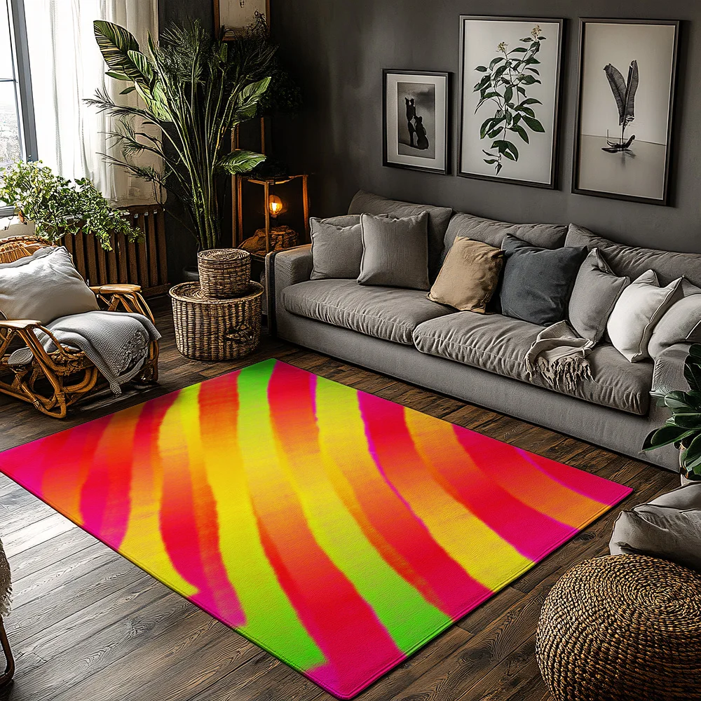 

Stylish Non-Slip Doormat Indoor Outdoor Welcome Mat Washable Floor Rug Home Decor Entrance Carpet Modern Abstract Design Area Ru