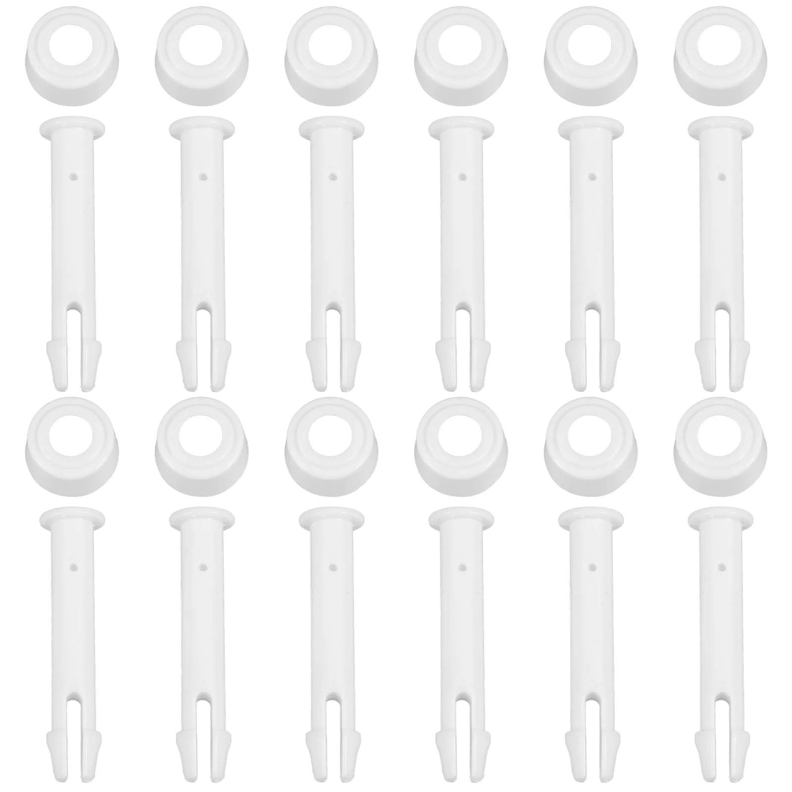 

12Pcs Pool Cleaning Attachment Pin Sturdy Material Quick Locking Skimmer Net Brush Handle Pool Cleaning Device Locking Pin