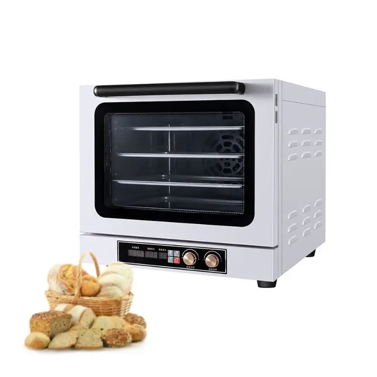 

Commercial 60L Electric Snack Pastry Bread Pizza Hot Air Convection Steam Oven Multifunction Steam Ovens Provided Flour Bakery