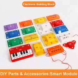 Electronic Building Blocks Science Kits For Kids Integrated Circuit Module Music Alarm Amplifier Radio Module Electronic Parts A