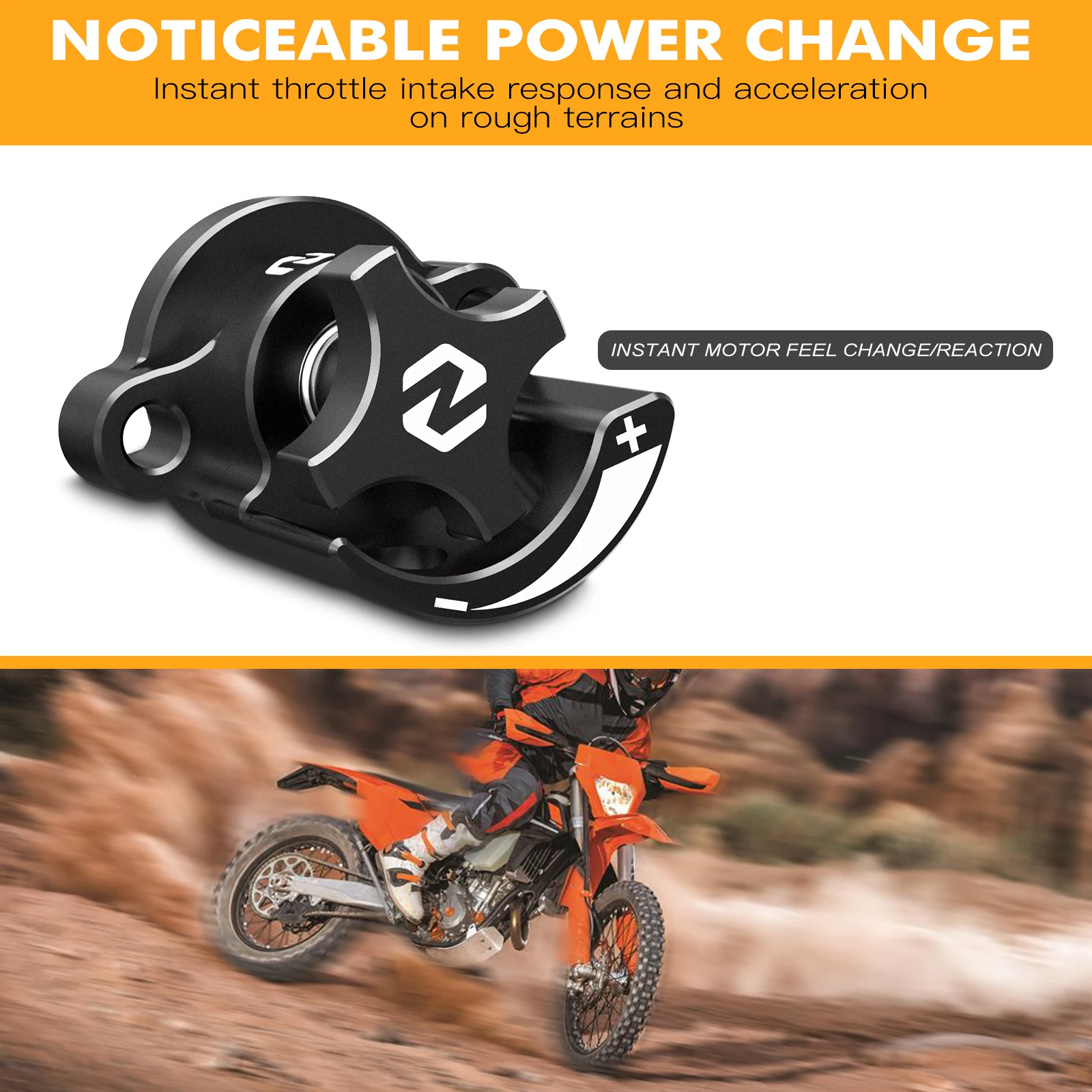 NICECNC para KTM Husqvarna TC SX 85 2018-2022 GasGas EC MC EX 250 300 MC 85 125 2021-2023 regulador de ajuste de válvula de escape de potencia