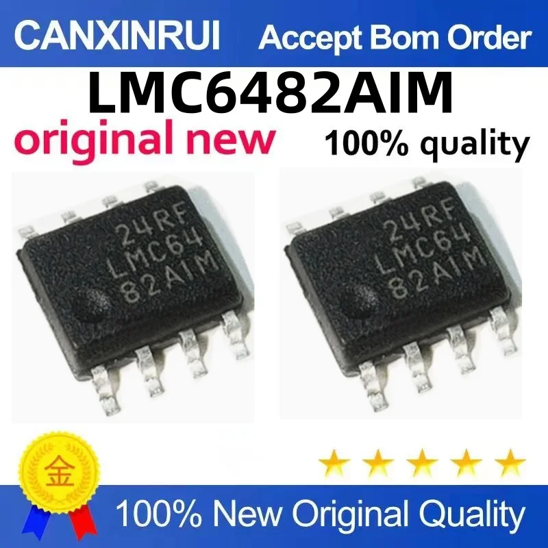 

（10 pieces）LMC6482AIM IM LMC6482 SOP-8 Operational Amplifier Chip