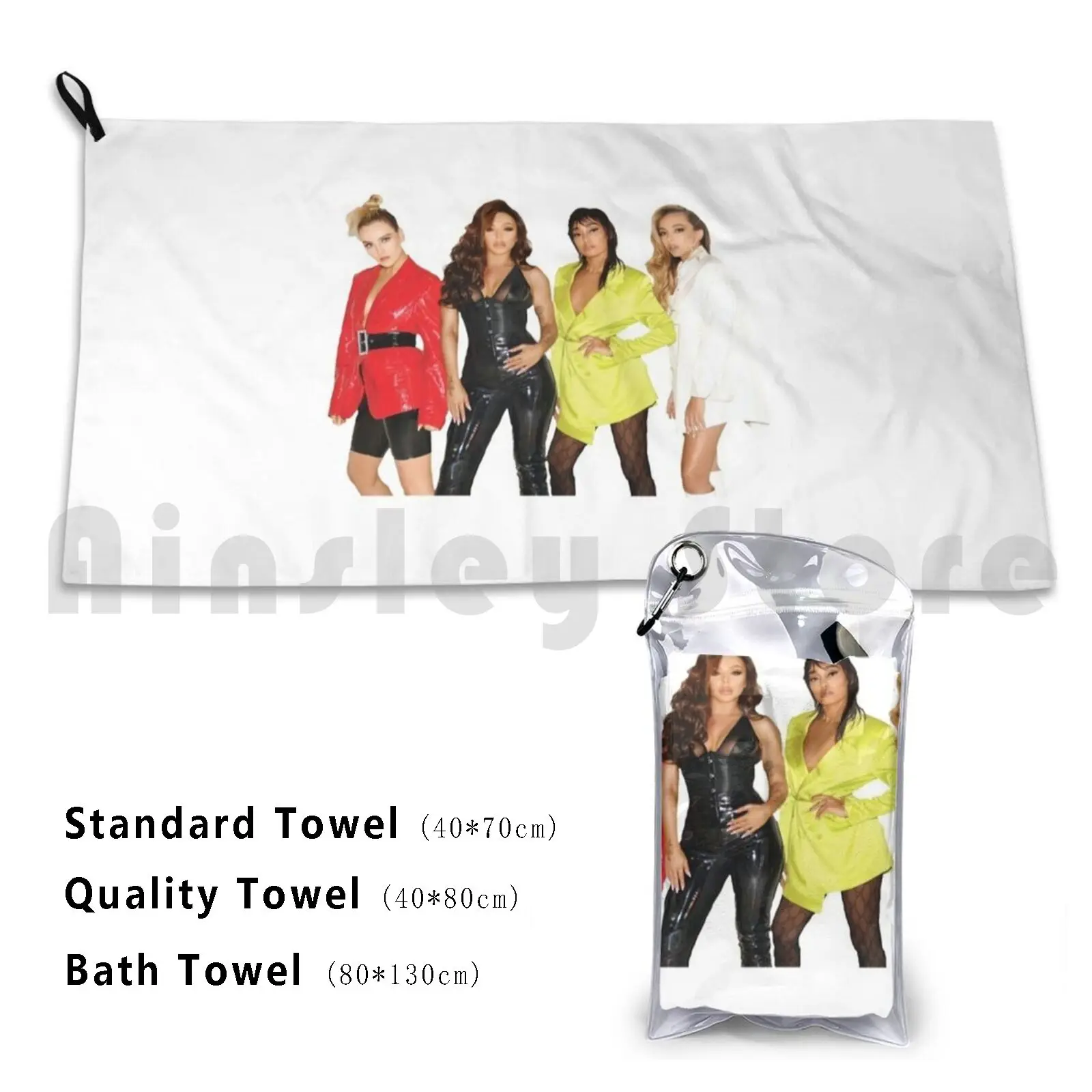 انهيار أغنية Lm منشفة الشاطئ منشفة سريعة الجفاف عالية الجودة مزيج صغير Lm Lm5 اليشم Thirlwall Leigh Anne Pinnock Perrie Edwards