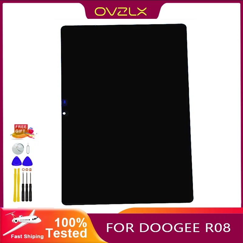 New Original Touch Screen LCD Display For DOOGEE R08 Tablet PC Touch Screen With Frame Digitizer Replacement Parts