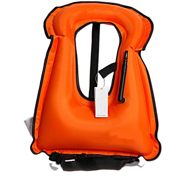 Diving safety vest Swimsuit Lightweight life jacket Safety inflatable snorkel vest