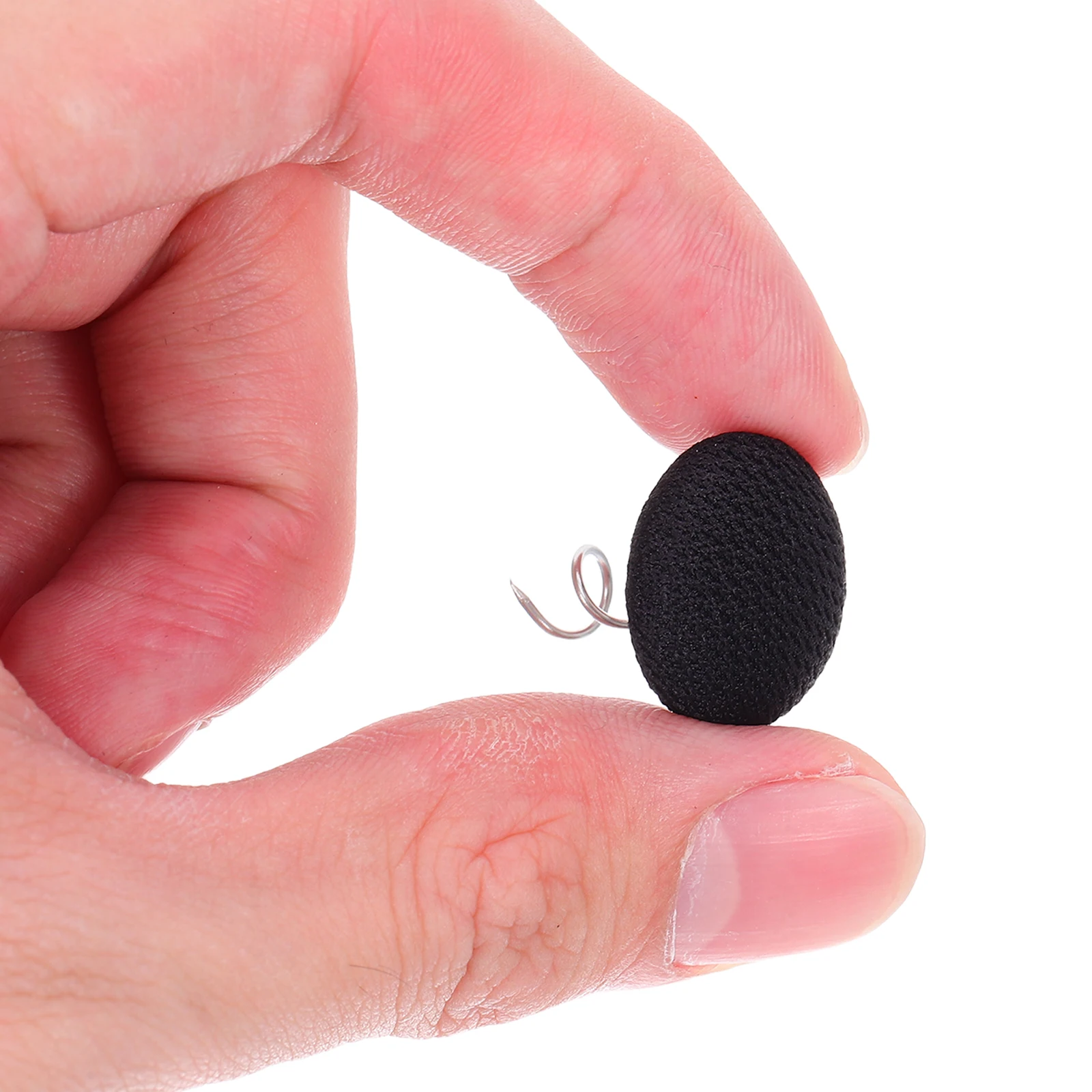 

30Pcs Black Fabric Covered Twist Pins Stainless Steel for Slipcovers Bed Skirts Anti Slip Upholstery Pins Decorative Tack Nails