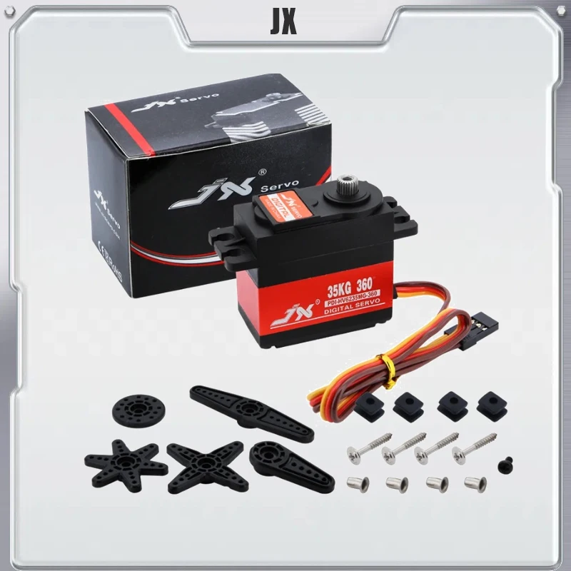 JX Servo PDI-HV6235MG-360 8 4V 016Sec High Precision Metal Gear Digital Servo RC Cars Robot Arms Aircrafts Other Applications