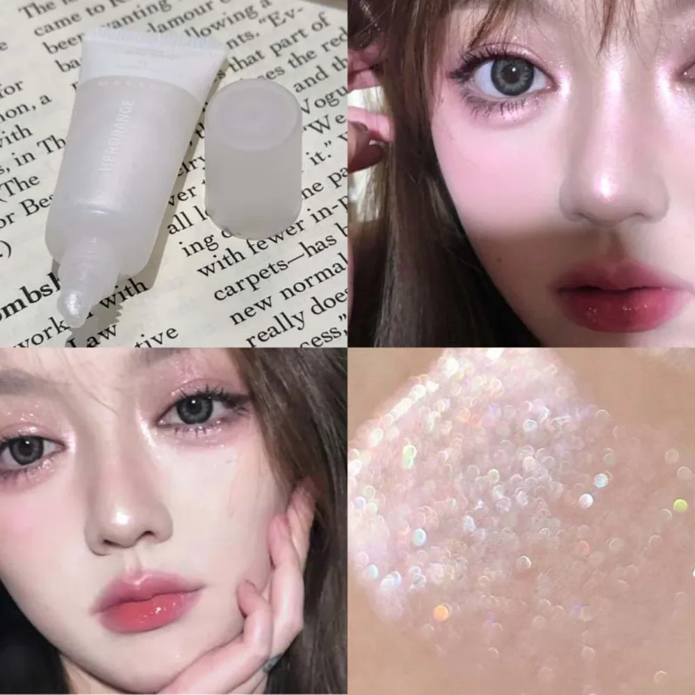 

1Pc Single Color Cheek Liquid Blush & Highlighter One Teardrop Waterproof Multicolor Plumping Lip Oil Moisturizing Cosmetic