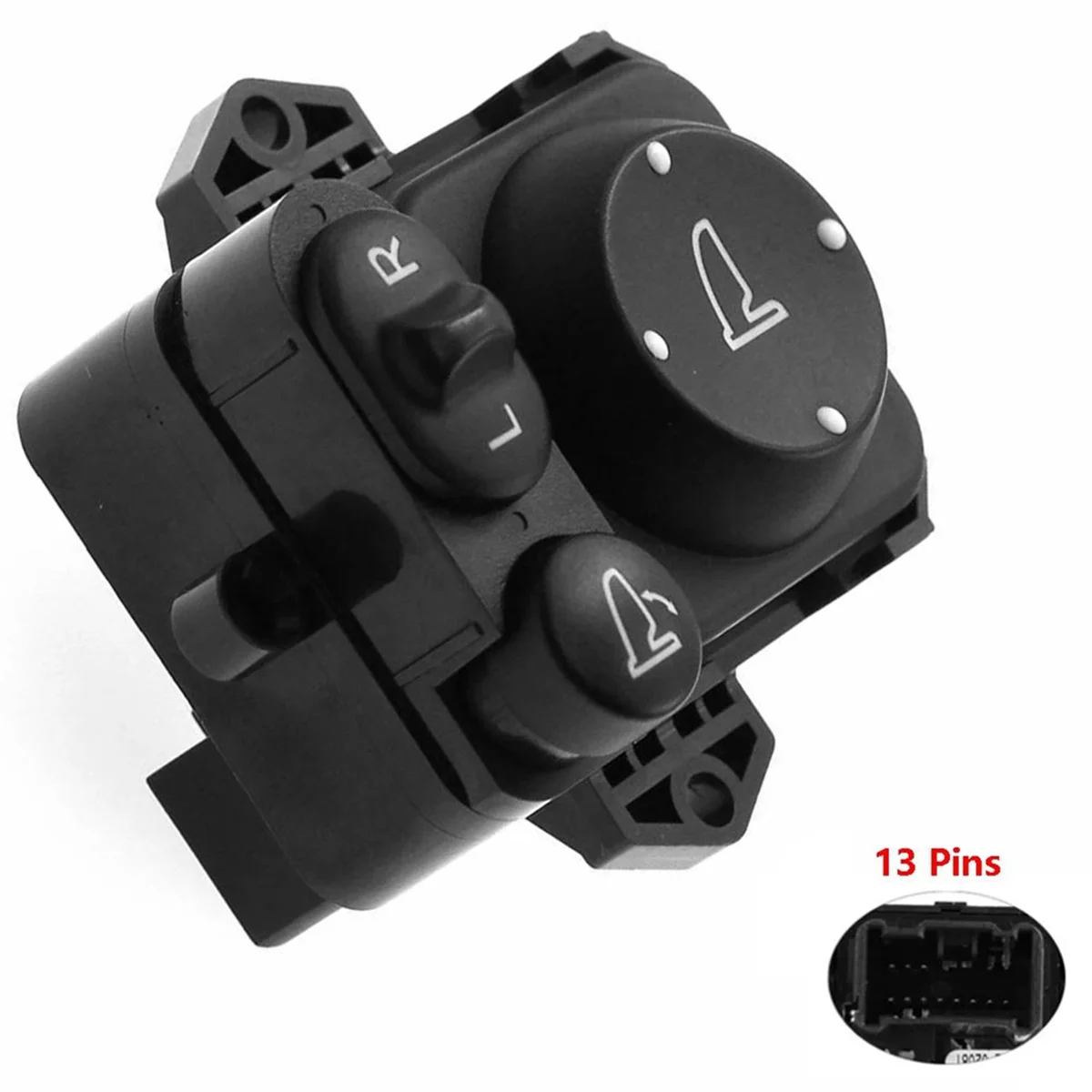 

35190-T7A-J11 Car Mirror Rear View Mirror Switch Adjust Control Knob for Honda CR-V 2012-2018 Accord 2013-2022—L48A