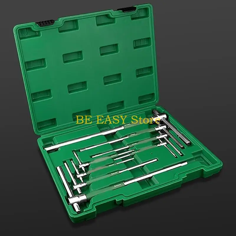 

E28F Шестигранные торцевые ключи Ключи для инструментов Т-образные ключи от 2 мм до 10 мм Т-образные торцевые ключи Внешний ключ