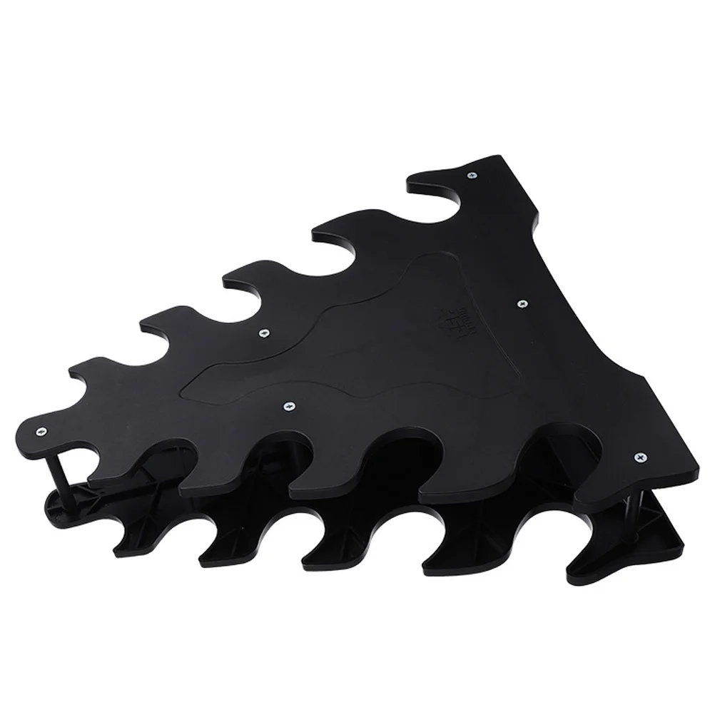 

Dumbbell Rack 5 Layers Large Leaf Design Resistant Durable Plastic Material H Weights Storage Holder Fitness