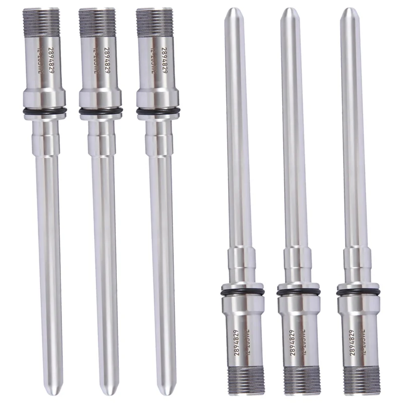 

6 шт. разъемы для форсунок подачи топлива, направляющая трубка инжектора 2894829, компонент для дизельного двигателя Cummins ISX15