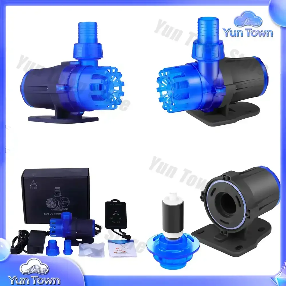 New Arrival Cross Flow Circulation Aquarium Wave Maker Pump Blue 3000