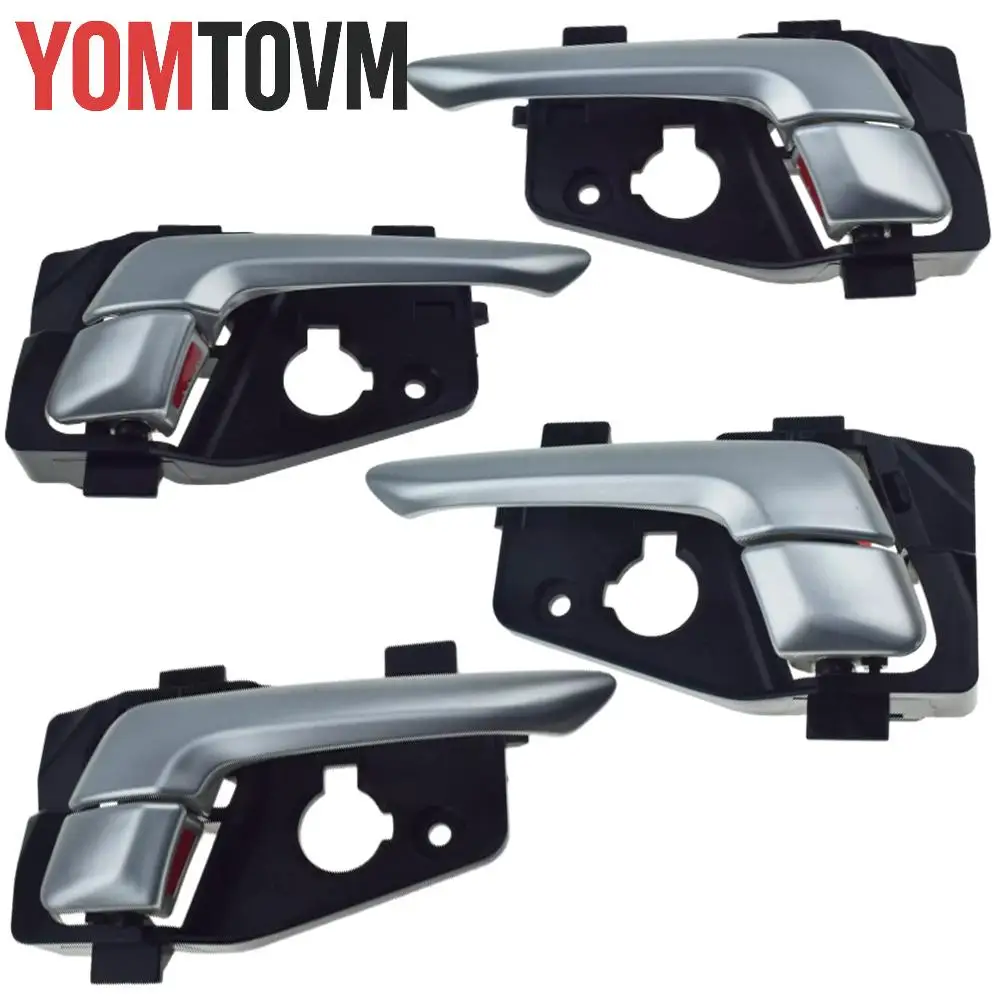 

Chrome and Black Metal and Plastic 836201Y010 826201Y010 Interior Door Handle for Kia Picanto/Morning 2011-2016