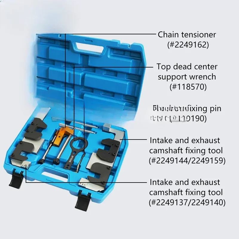 OEM Equal 2249144 2249159 2249163 118570 119190 Für BMW M3 M5 N63 S63 Motor Timing Werkzeug Nockenwelle Spannung Locking Ausrichtung