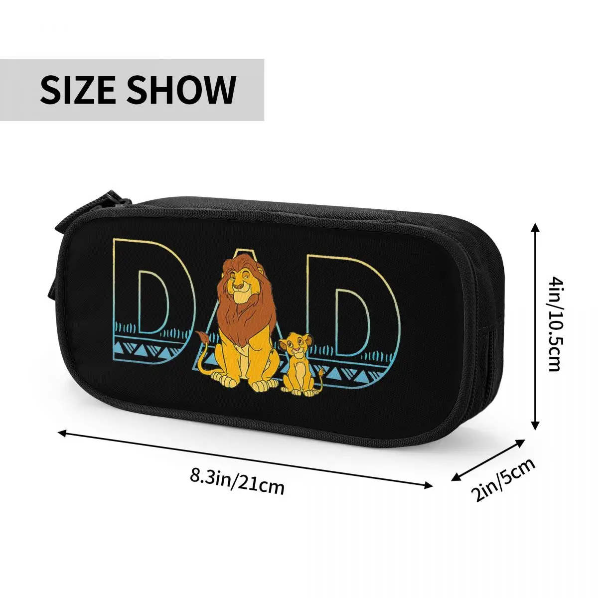 Fashion The Lion King Pencil Cases Pencilcases Pen Kids Large Storage Bag School Supplies Gifts Stationery