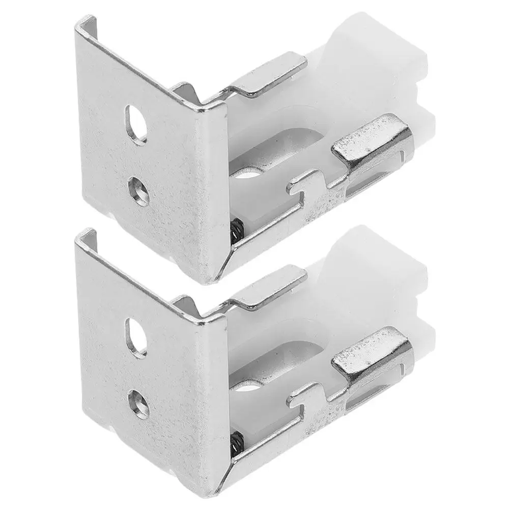 2Pcs Blind Accessory Valance Clips Strong Mounting Brackets Replacement Window Blind Parts for Home Office Window Treatments