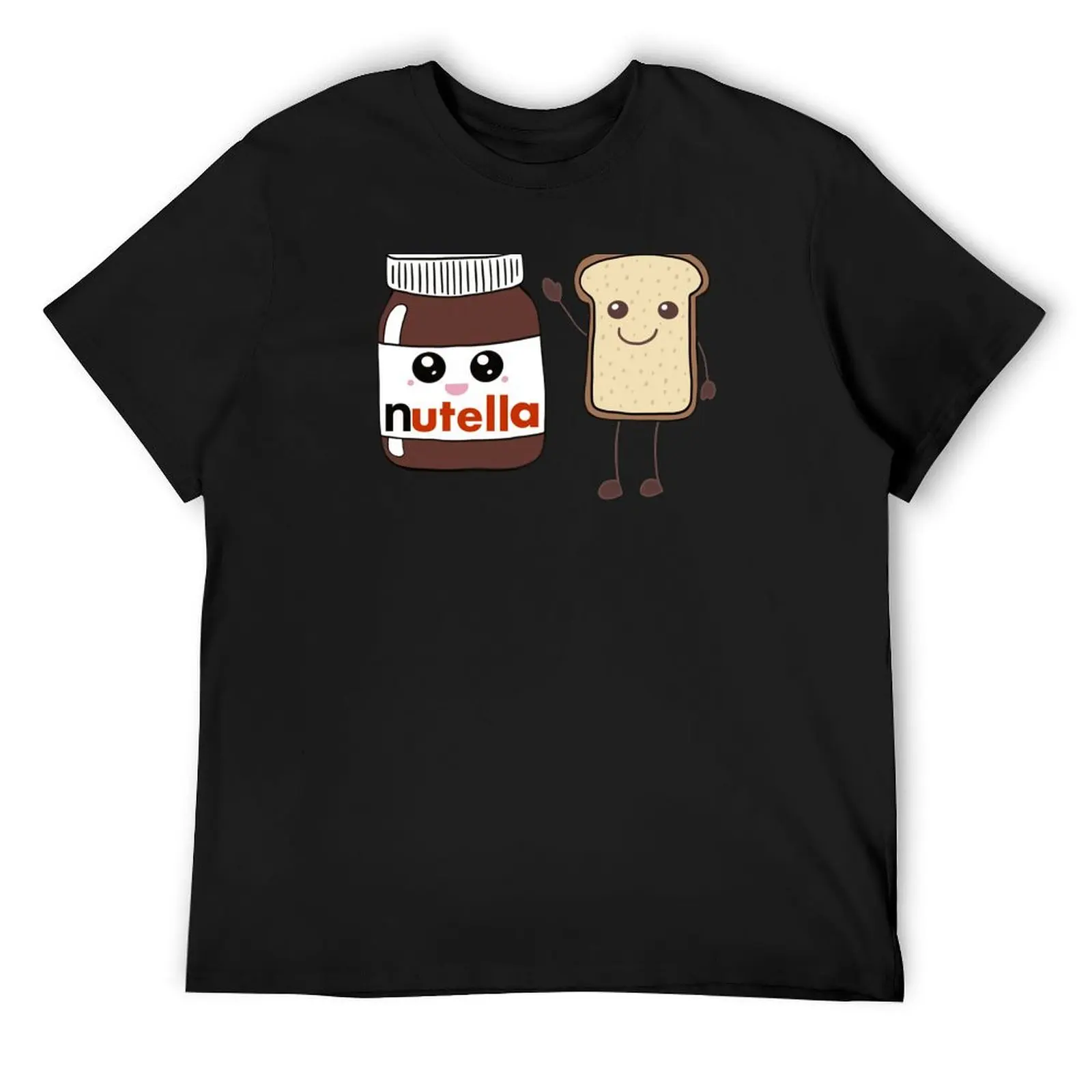 

Nutella and bread T-Shirt kawaii clothes man t shirt anime stuff anime figures mens white t shirts